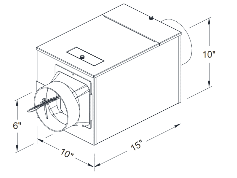 FRS200 (part number VDBFRS200), housing drawing