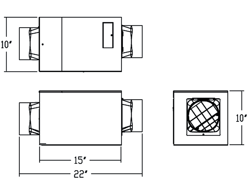 FRS200 (part number VDBFRS200), drawing front