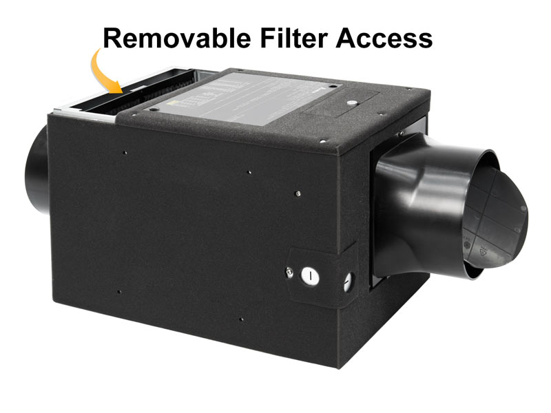 FRS200, part number VDBFRS200, removable filter access