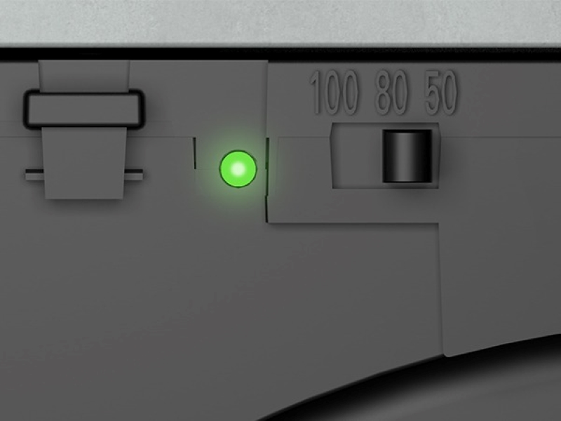 SLM50-100D green light