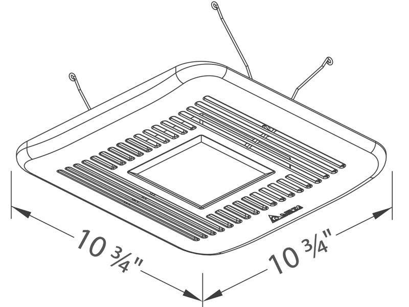 ELT80-110LED drawing grille