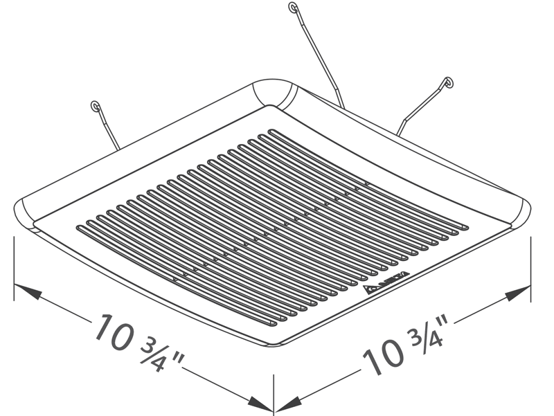 ELT80-110D drawing grille