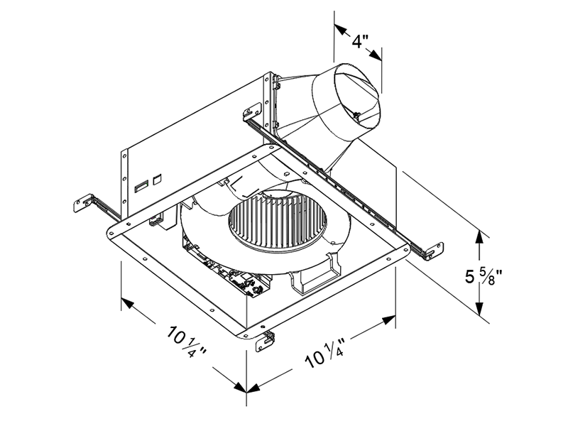 ELT50-110HLED dimension