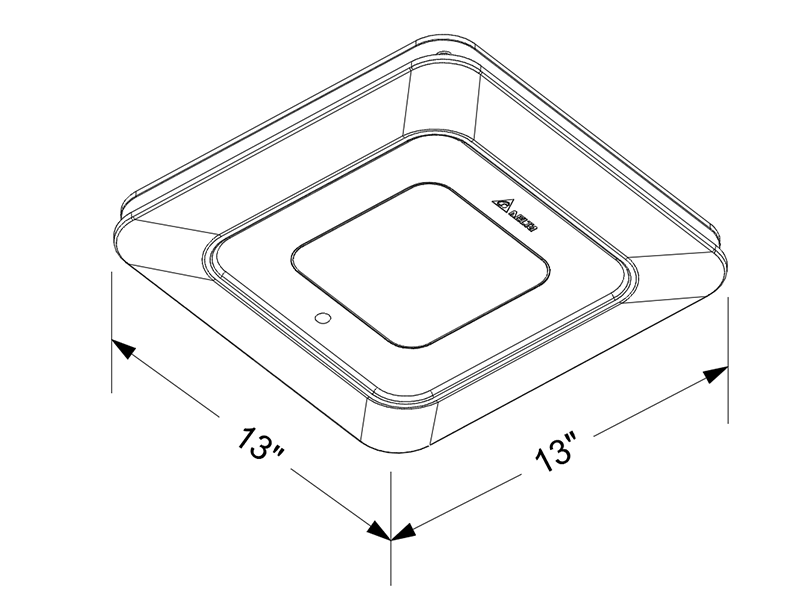 ELT50-110MH drawing grille