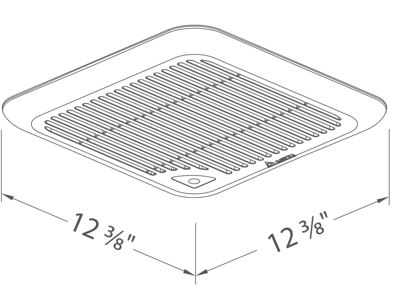 SIG80-110MH drawing grille