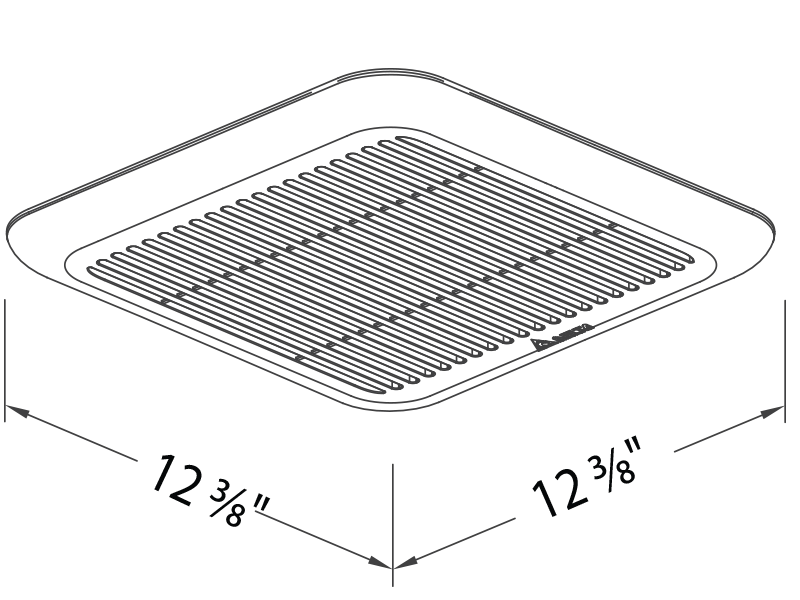 SIG80-110D drawing grille