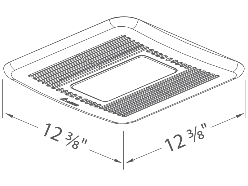 SIG80-110DLED drawing grille