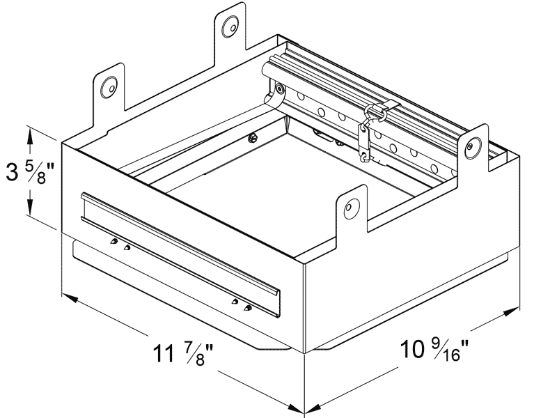 SMT-CRD2 Ceiling Radiation Damper