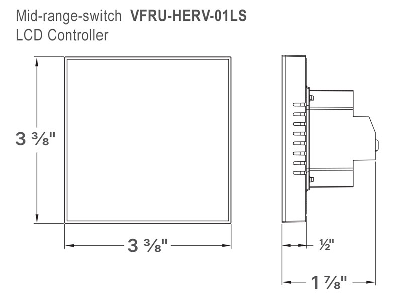 mid range switch VFRU-HERV-01LS