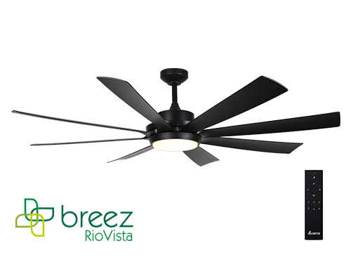 VCA608LED-HEBK ceiling fan