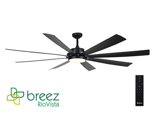 VCA728LED-HEBK ceiling fan