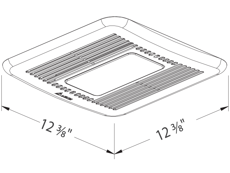 SIG110LED drawing grille